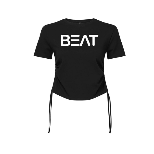 BEAT side scrunch  Crop T