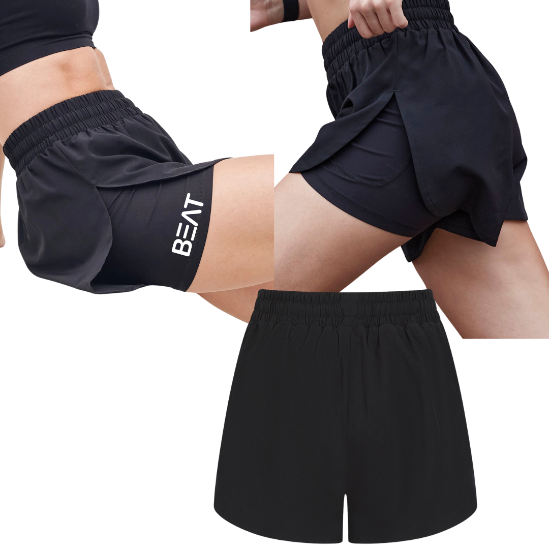Ladies Double Layered Shorts