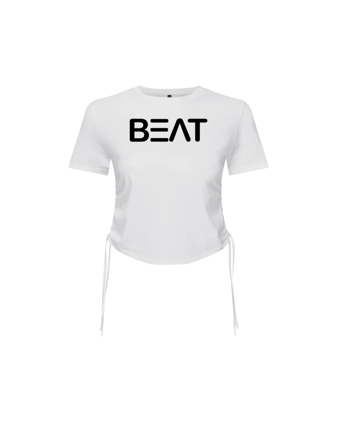 BEAT side scrunch  Crop T